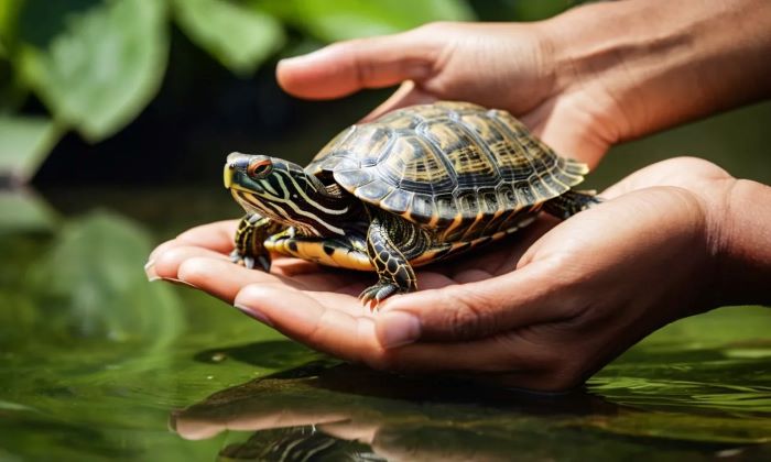 Do Red-Eared Sliders Like To Be Held